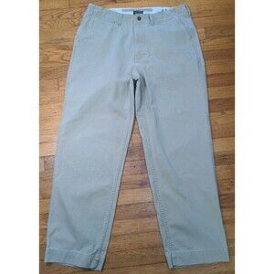 Vtg Ralph Lauren Polo Jeans Co Pants Mens 36x32 Khaki Canvas 100% Cotton EUC
